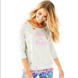 Lilly Pulitzer Alpaca my bags T-shirt